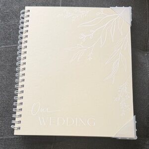 Amazon Cream Wedding Journal